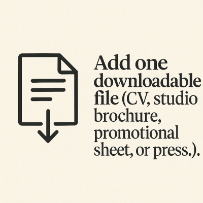 Upload a PDF (Resume, Brochure, Flyer)