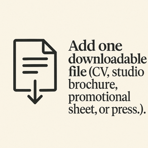 Upload a PDF (Resume, Brochure, Flyer)
