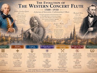 Evolution of the Western Concert Flute (1500–1930)